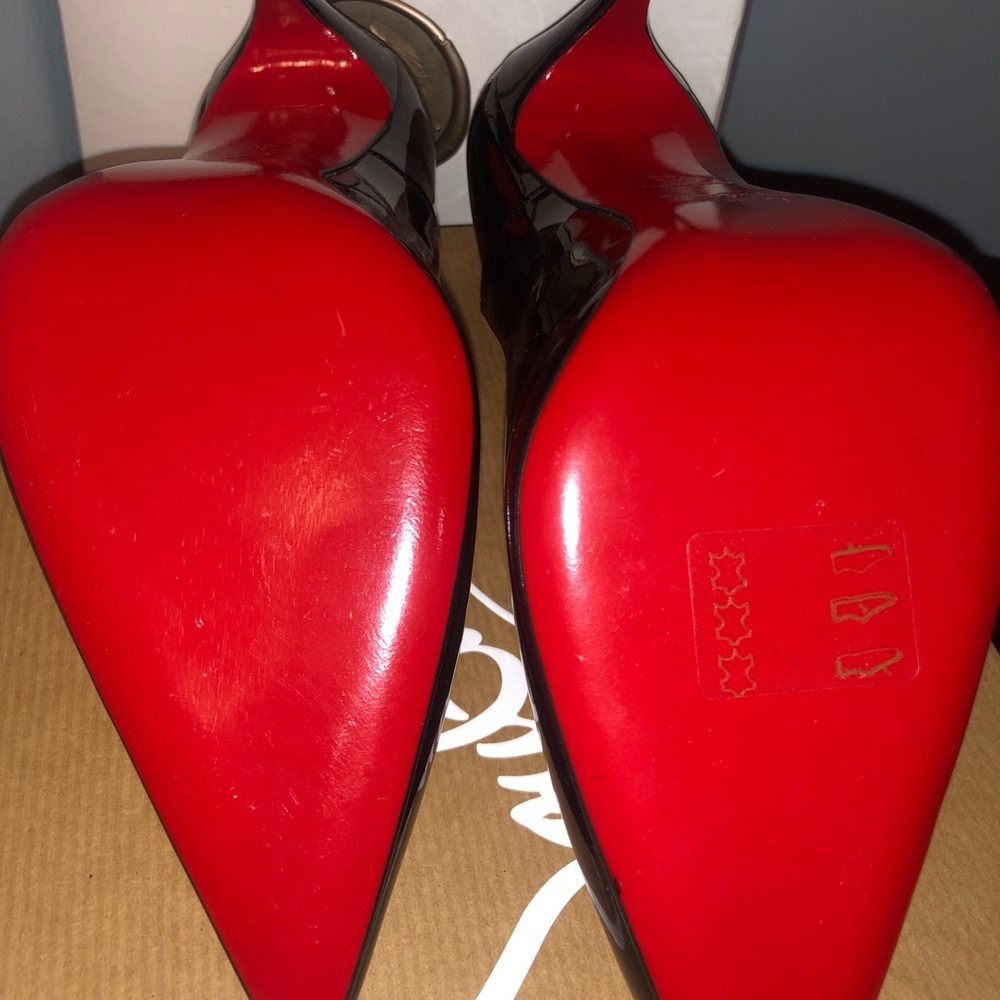 ❌❌SOLD❌❌ CHRISTIAN LOUBOUTIN SO KATE RED BOTTOMS - Picture 3 of 6